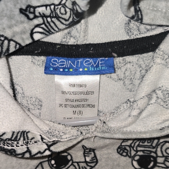 Astronaut Adventure Kids Pajama Set LOT M - Picture 2 of 4